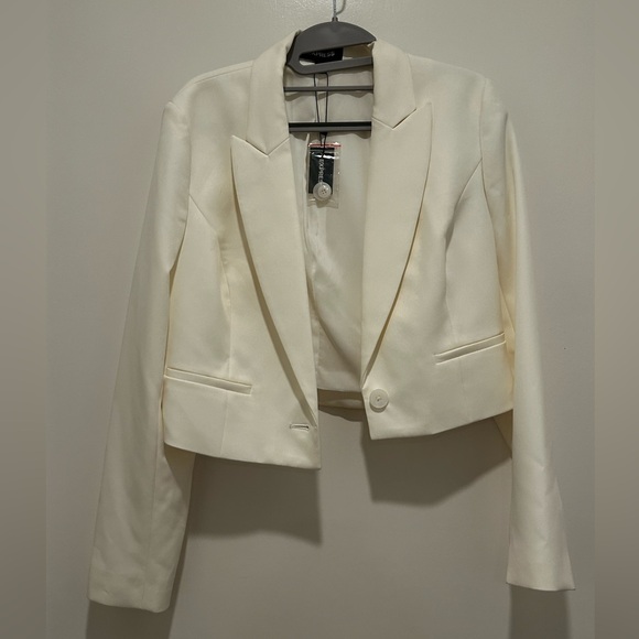 Express Cropped Blazer sz S - Picture 3 of 9